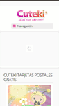 Mobile Screenshot of cuteki.es