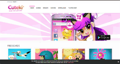 Desktop Screenshot of cuteki.com